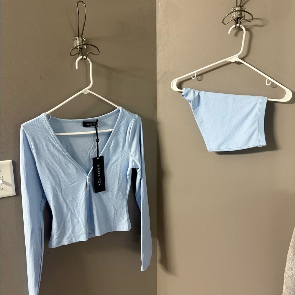 Light Blue Women's Top